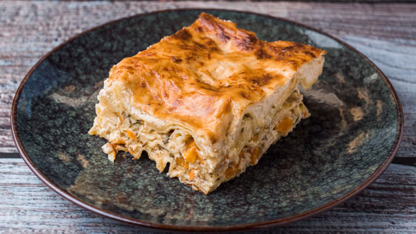 Λαζάνια με Σπανάκι και Φέτα